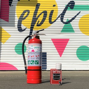 Marquee Fire Alarm & Extinguisher Set